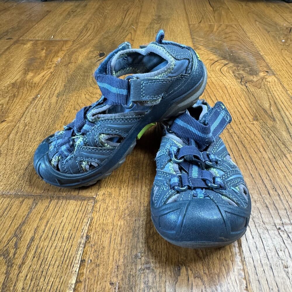 Merrell Hydro H2O Hiker Sandals Toddler Size 10W Blue Sport Water Shoes - Picture 3 of 5